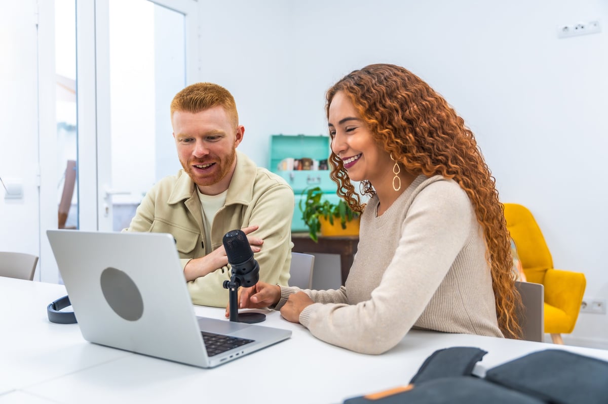 Social media content creators working on branded posts, photography, and copywriting for Instagram and Facebook