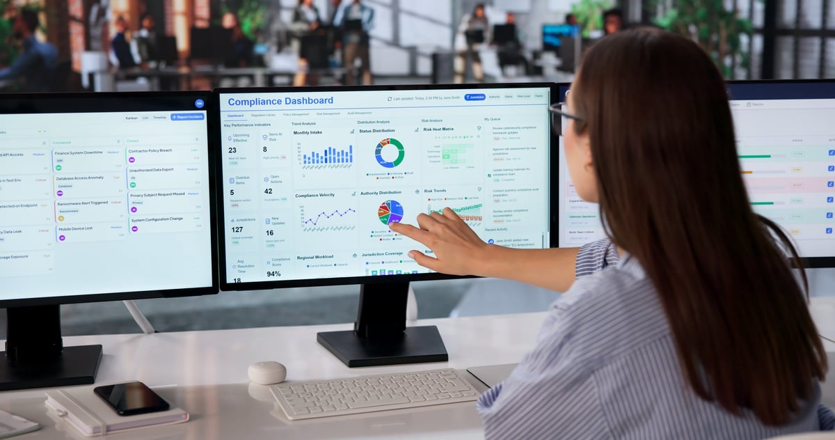 Google Business Profile performance dashboard showing search metrics, customer actions, and monthly insights